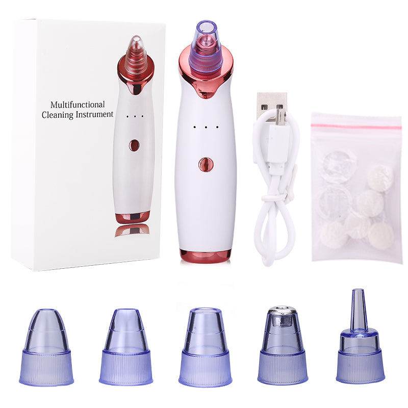 Blackhead Remover Instrument Black Dot Remover Acne Vacuum Suction Face  Beauty Skin Care Tool